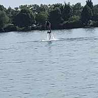 Jan David (Nový Jičín Straník, 30) na Flyboardingu