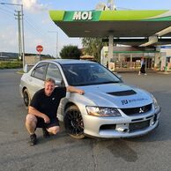 Tomáš Ovčáčík (Malhotice, 51) na Jízdě v Rally speciálu