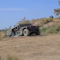 účastník zážitku (Chomutov, 50) na Projížďce ve vojenském Humvee