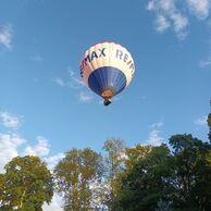 účastník zážitku (Sokolov, 53) na letu balónem