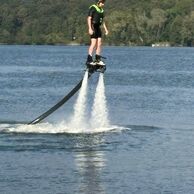 Aleš Ronovský (Ostrava, 40) na Flyboardingu