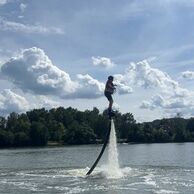 Tereza Pokorná (Osečná, 43) na Flyboardingu