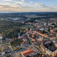 Ramona Sanigová (Kasejovice, 36) na letu balónem