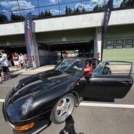 Martin Čiháček (Třebíč, 50) na Jízdě na okreskách v 6 generacích Porsche 911