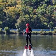 Lucie Střelecká (Velké Karlovice, 23) na Balíčku 3v1: Flyboard, Hoverboard a Jetpack