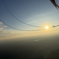 Petra Augustová (Cvikov, 52) na letu balónem