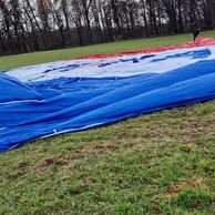 Jan Holub (Praha, 44) na letu balónem