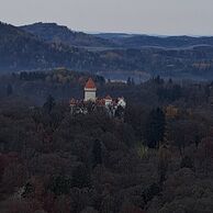 Jan Holub (Praha, 44) na letu balónem