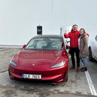 Petr Dvořák (Jihlava, 40) na Jízdě v Tesle