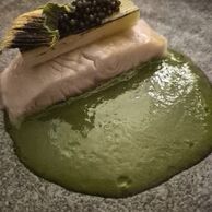 Václav Pohořalý (Cheb, 56) na Osmichodové degustační večeři se šéfkuchařem