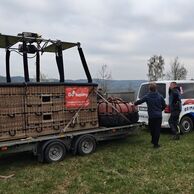 Lumír Černý (Děčín - Děčín XXVII-Březiny, 55) na letu balónem