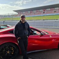 Ivo Dunovský (Ústí nad Labem, 50) na Spolujízdě v závodním Ferrari