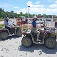 účastník zážitku (Jindřichův Hradec, 19) na Výletu na čtyřkolkách