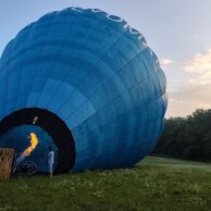 účastník zážitku (Pohleď, 32) na letu balónem
