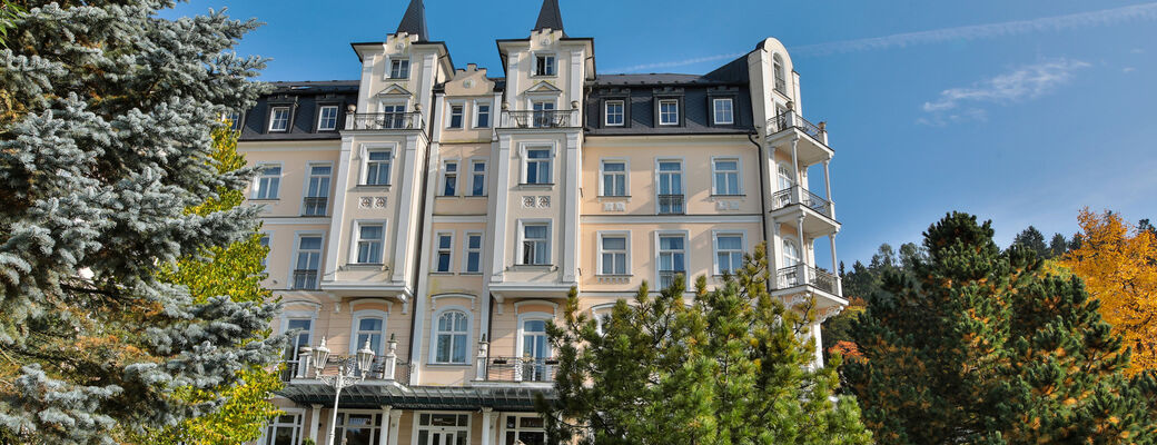 Wellness pobyt v Mariánských lázních pro dva s polopenzí