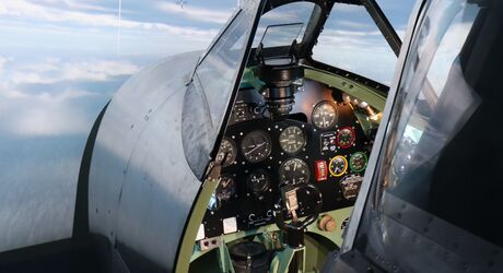 Letecký simulátor Spitfire Mk.IX.