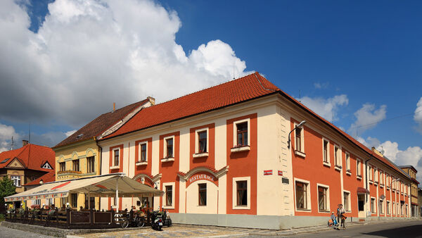 Hotel Panská na náměstí v Bechyni
