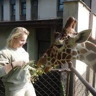 Monika Vavřinová (27) na Ošetřovateli v ZOO