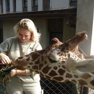 Monika Vavřinová (27) na Ošetřovateli v ZOO