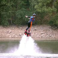 Veronika Radkovská (Ostrava, 27) na Flyboardingu
