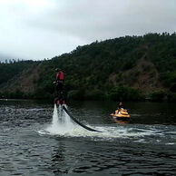 účastník zážitku (Kolín, 35) na Flyboardingu