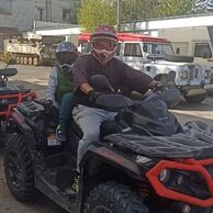 Petr Motejl (50) na Rodinné jízdě na čtyřkolkách