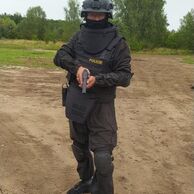 Alexandr Novák (Kožlany, 30) na S.W.A.T. tréninku