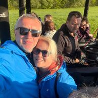 Marcela Primusova (České Budějovice, 47) na Letu balónem nad Českým Krumlovem